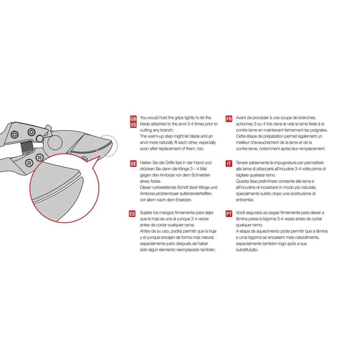 ARS VA-8Z amboltsaks
