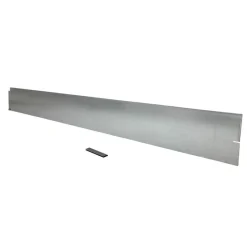 Bedafgrænser i metal 118 cm x 13 cm - 4 stk.