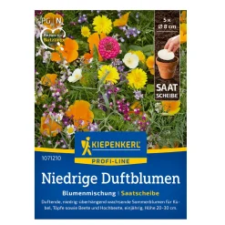 Blomsterblading Duftende - 5 stk Ø8 cm såbåndsskive