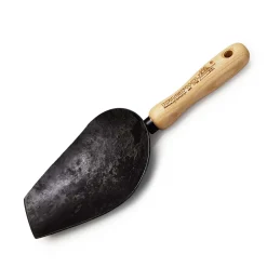 Bred planteske med askegreb - 33 cm