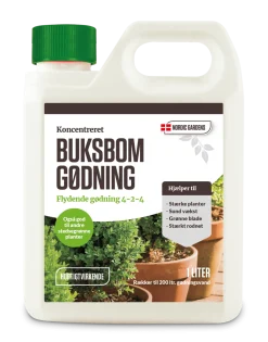 Buksbom gødning - 1 liter