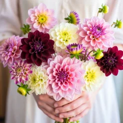 Dahlia "Dekorativt mix" - 5 knolde