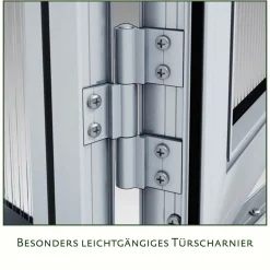 Drivhus - KGT Lilie III, blank aluminium - 9,59 m2