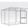 Drivhus - KGT Santini II, Blank aluminium - 6,1 m2