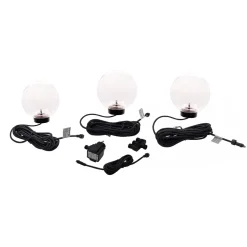 Flydende LED lyskugler