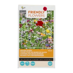 Friendly Flowers Blomsterblanding frø, grøftekant - 15 m2