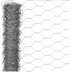 Galvaniseret hønsenet, 40 mm - 1 x 10 meter
