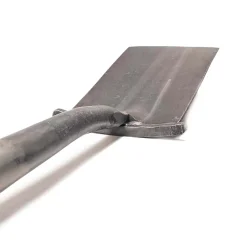 Gartnerspade med trin og D-håndtag i stålrør - 120 cm