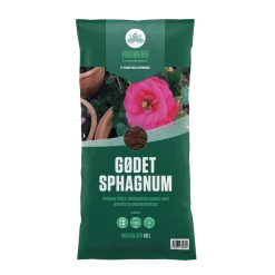 Gødet sphagnum - 40 liter