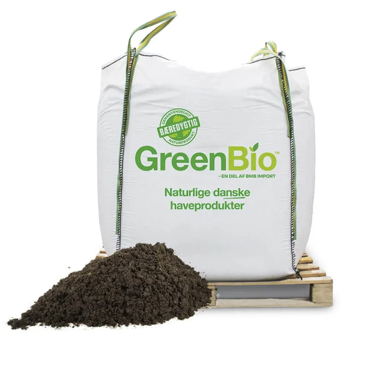 GreenBio Havemuld til økologisk dyrkning - 500 liter