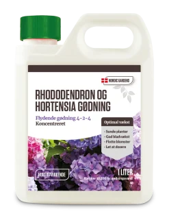 Hortensia og rhododendron gødning - 1 liter