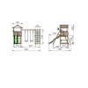 Jungle Gym House legetårn komplet inkl. climb module xtra ekskl. rutschebane