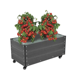 Kapilærskjuler HORTUS inkl. hjul, WPC 36 x 50 x 90 cm