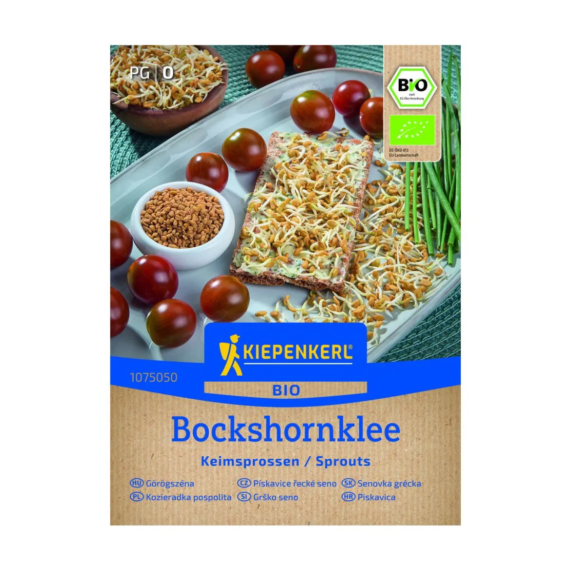 Økologiske Spirefrø Bukkehorn - 50 g