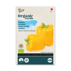 Økologisk Peberfrugt gul frø, Yellow California Wonder