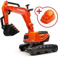 Kubota gravemaskine inkl. hjelm
