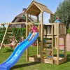 Legetårn Jungle Gym Mansion 2.1 m/2-Climb Module 220 ekskl. rutsjebane