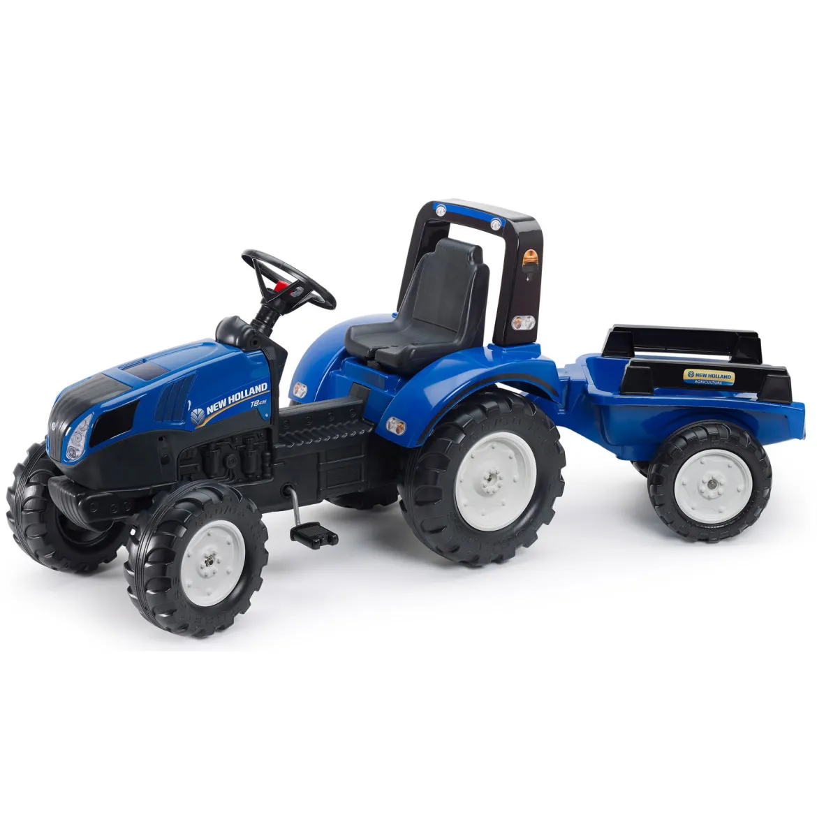 New Holland pedaltraktor inkl. vogn
