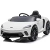 NORDIC PLAY Speed elbil McLaren GT 12V4,5 AH , EVA hjul, hvid
