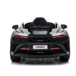NORDIC PLAY Speed elbil McLaren 720S 12V, med EVA hjul og lædersæde, sort
