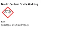 Orkide gødning - 1 liter