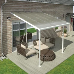 Palram - Canopia Feria terrasseoverdækning 9 m2, hvid