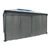 Palram - Canopia myggenet til havepavillon kompatibel med Martinique 4300 & Milano 4300