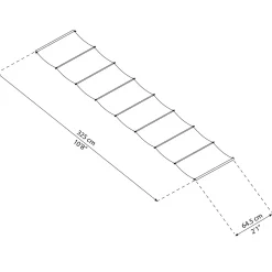 Palram - Canopia STOCKHOLM gardiner til terrasseoverdækning 3,4x3,7m