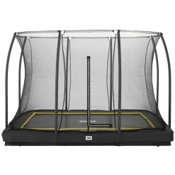 Salta Trampolin Comfort Edition Inground 305x214 sort inkl. sikkerhedsnet