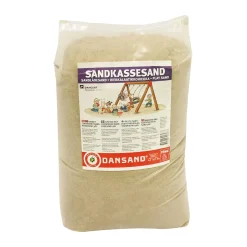 Sandkasse i lærketræ inkl. net og 200 kg sand - 150 x 150 cm