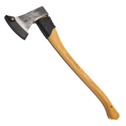 Skovøkse med hickoryskaft og læderbeskytter - 70 cm
