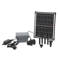 SolarMax 600 Accu Springvandssæt med solcelle