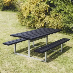 Sort Bord-/bænkesæt 