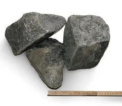 Sorte granitskærver, 100-200 mm - 1000 kg