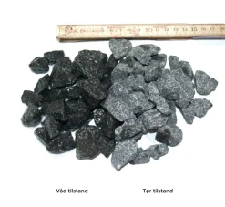 Sorte granitskærver, 16-22 mm - 1000 kg.