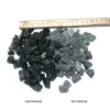 Sorte granitskærver, 11-16 mm - 48 poser á 15 liter.