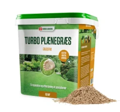 Turbo plænegræs græsfrø - 60m2