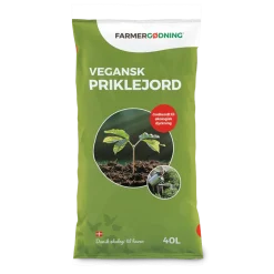 Vegansk priklejord til økologisk dyrkning - 40 liter
